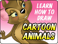 Learn to draw Cartoon Animals!