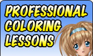Learn to color like a professional! Professional Coloring Lessons!